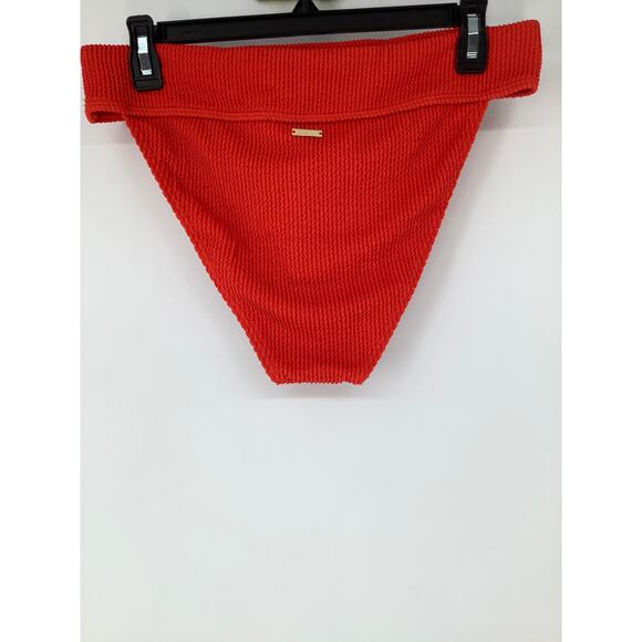 Billabong Women's XL Red Aloha Summer High Aruba Swim Bikini Bottom Beach A9-2 - Picture 5 of 9